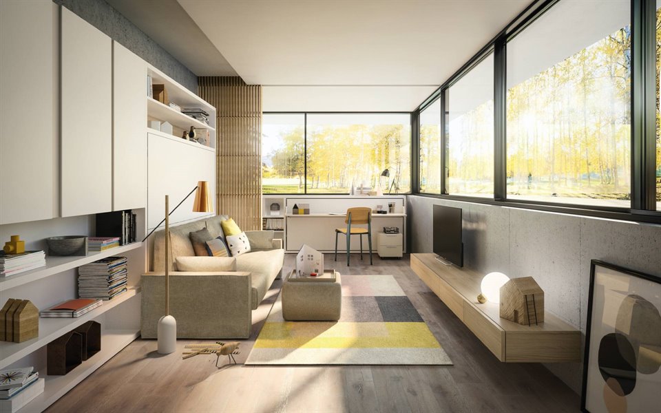 Opklapbed Circe bank BedHabits 5